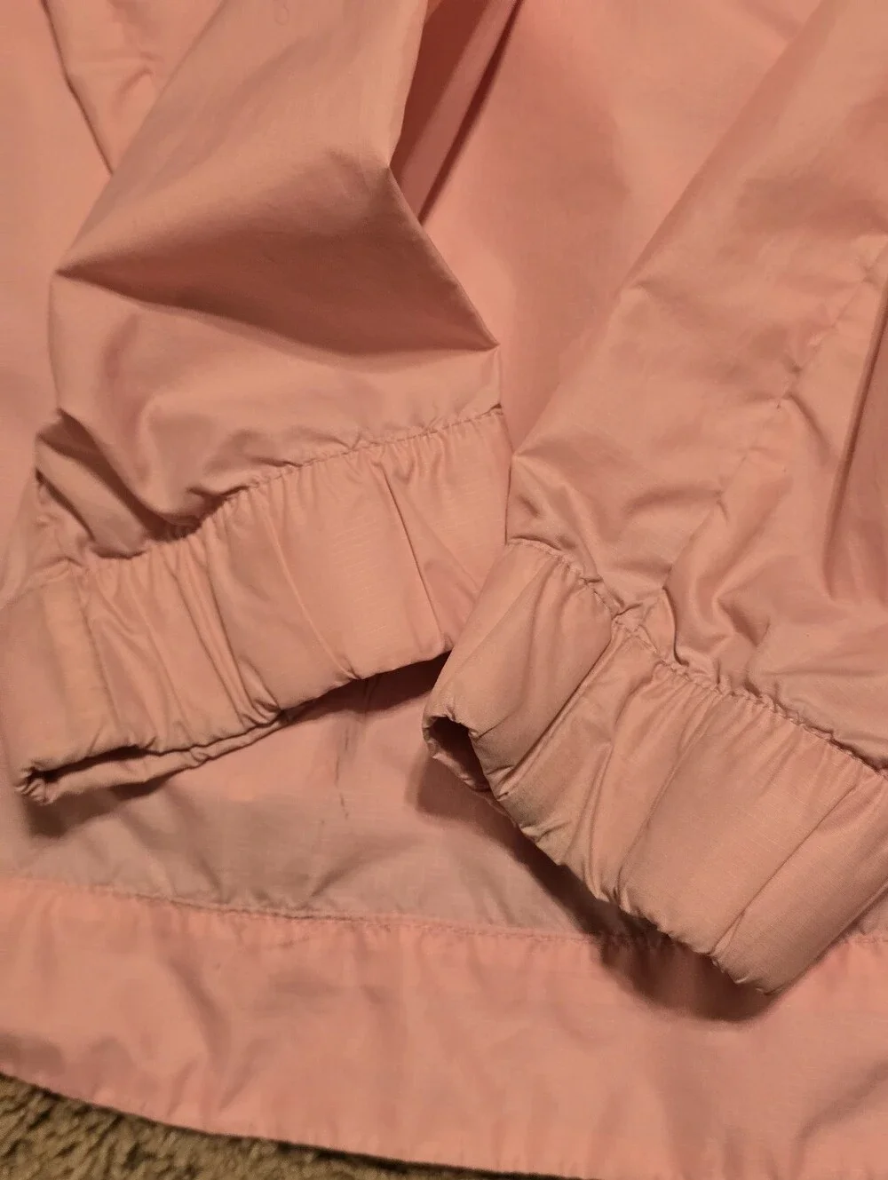 Nike Sportswear Windrunner Jacket Girls XL 16-18 (Fits Womens S/M) Pink White